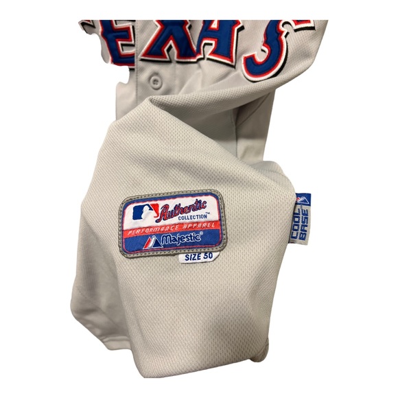 Texas rangers 2010 World Series baseball Jersey Elvis andrus - Picture 2 of 5